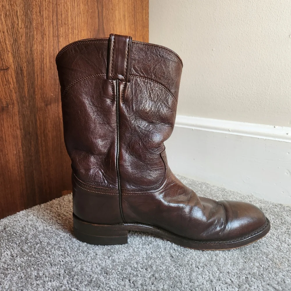 Justin 3162 Men's Classic Roper Boot - Picture 5 of 8